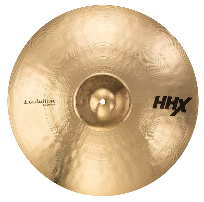 Sabian HHX 20" Evolution Crash Cymbal, Brilliant Finish, Bronze, 20 Inch (12006XEB) - Image 1