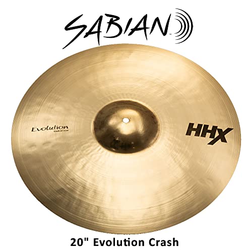 Sabian HHX 20" Evolution Crash Cymbal, Brilliant Finish, Bronze, 20 Inch (12006XEB) - Image 2