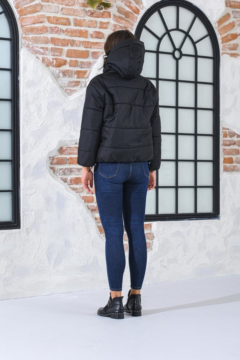 Rodi Women's Puffer Jacket Short Hooded DS22KB025117  - Image 5