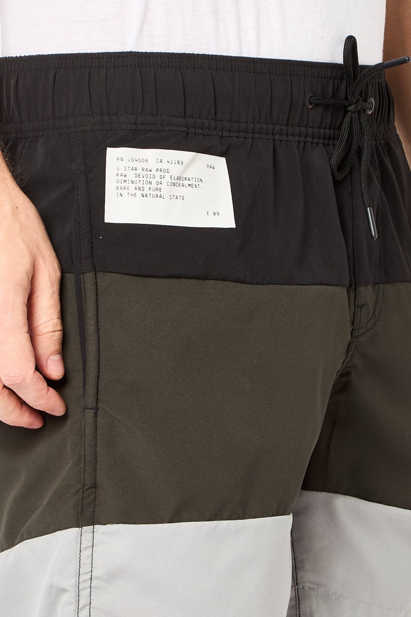 G-Star RAW شورتات سباحة للرجال بتصميم ملون، متعدد الألوان - Image 3
