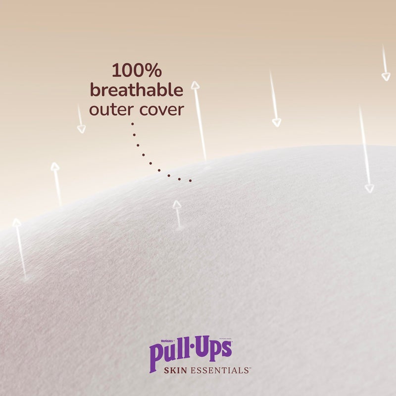 Pull-Ups Girls' Skin Essentials Potty Training Pants, Training Underwear, 4T-5T (38-50 lbs), 60 Ct - Image 3