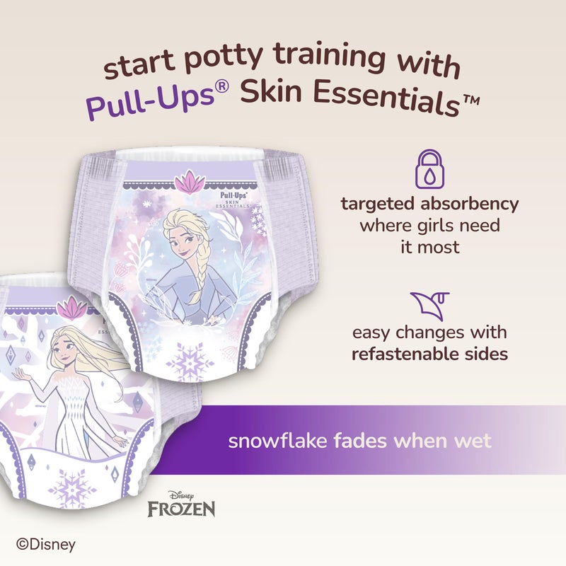 Pull-Ups Girls' Skin Essentials Potty Training Pants, Training Underwear, 4T-5T (38-50 lbs), 60 Ct - Image 2