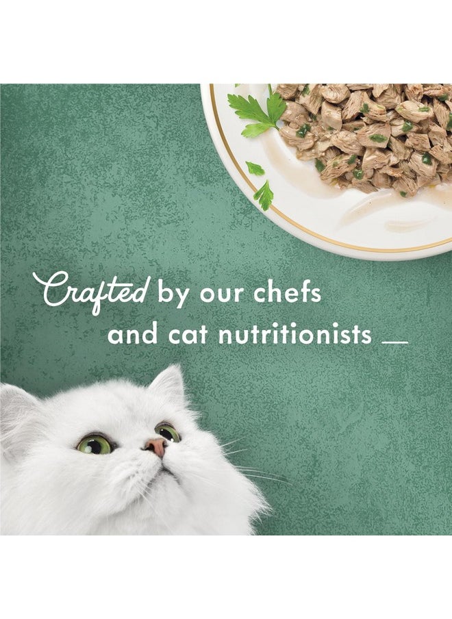 فانسي فيست طعام القطط الرطب من Purina Gravy، مزيج من لحم الدجاج الأبيض مع الخضار الخضراء - عبوة 3 أونصة (عبوة من 24 قطعة)  - Image 3