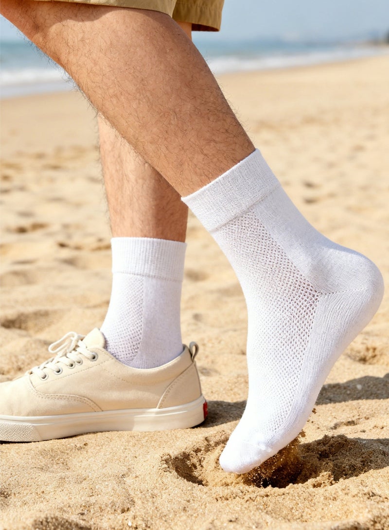 5 Pairs PureCotton Socks  Breathe Easy - Image 5