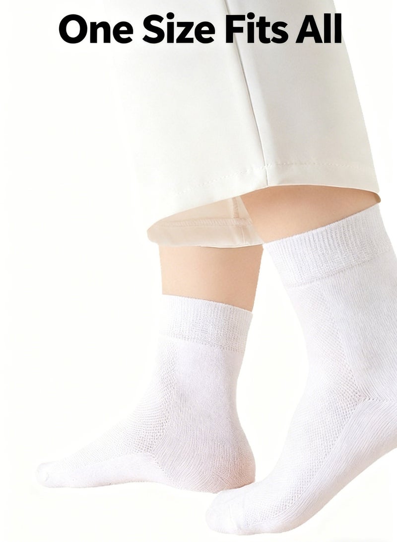 5 Pairs PureCotton Socks  Breathe Easy - Image 2