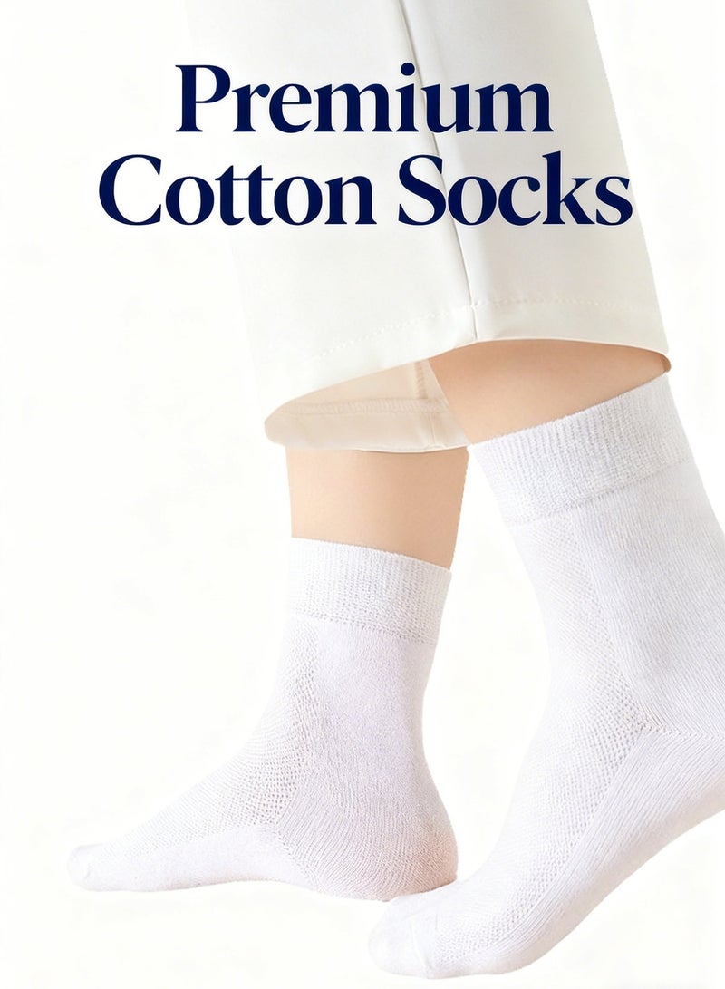 5 Pairs PureCotton Socks  Breathe Easy - Image 4
