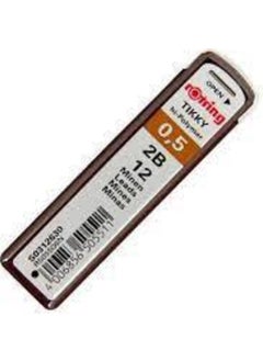 Rotring Hi Polymer 0.5 mm 2b Pencil Lead 3 Pieces  - Image 2