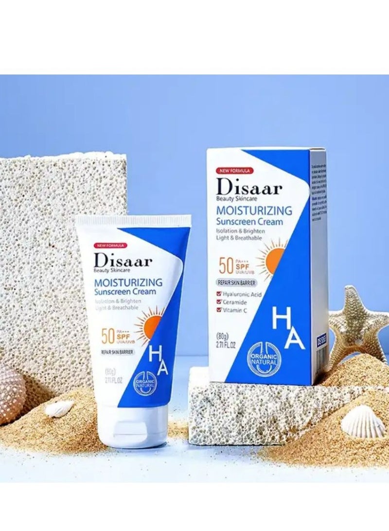 ديسار حمض الهيالورونيك SPF 50 واقي من الشمس 80 جم - Image 1