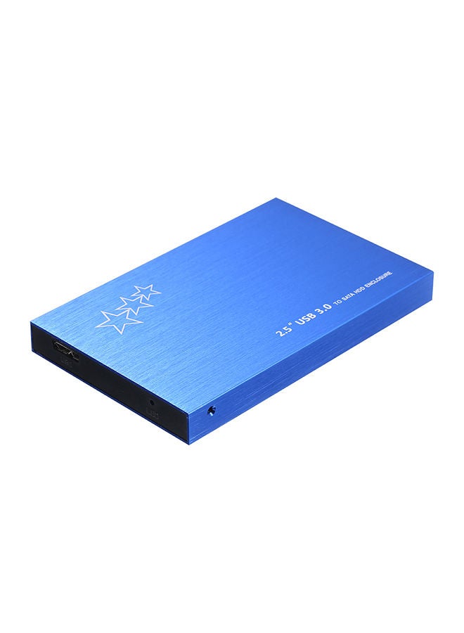 NIBEMINENT USB To Sata HDD Converter Enclosure Case With Accessory Blue/Black/Silver - Image 4