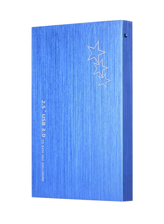 NIBEMINENT USB To Sata HDD Converter Enclosure Case With Accessory Blue/Black/Silver - Image 3