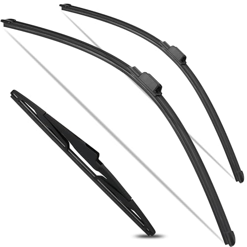 WINNERS Windshield Wiper Blades for Kia Seltos 2021 2022 2023 2024, Window Wiper Blades for My Car, Include Front 24 Inch,18 Inch and Rear 12 Inch, Beam Wipers Featured Easy to Install - Image 1