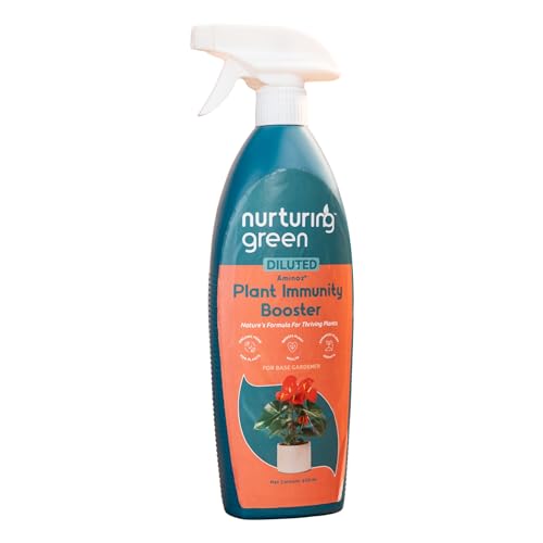 Nurturing Green® Plant Immunity Booster Spray (650 ml liquid) | Enhances Plant Growth, Strengthens Defence System & Increases Pest Resistance | Organic Soil Booster with Amino Acids for Healthy Growth - Image 1