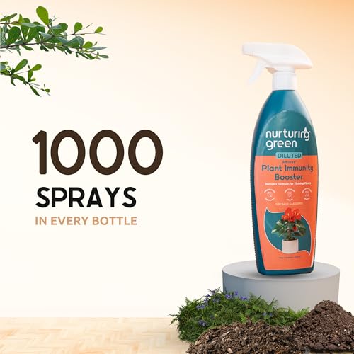 Nurturing Green® Plant Immunity Booster Spray (650 ml liquid) | Enhances Plant Growth, Strengthens Defence System & Increases Pest Resistance | Organic Soil Booster with Amino Acids for Healthy Growth - Image 5