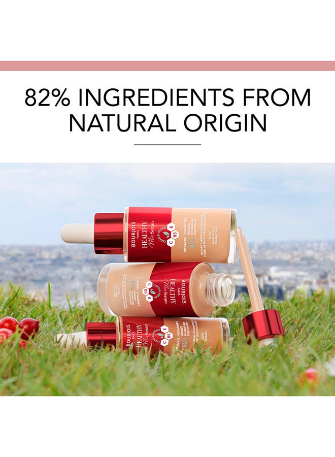 BOURJOIS PARIS كريم أساس سيروم هيلثي ميكس - 51.2 واط - الفانيليا الذهبية - Image 4