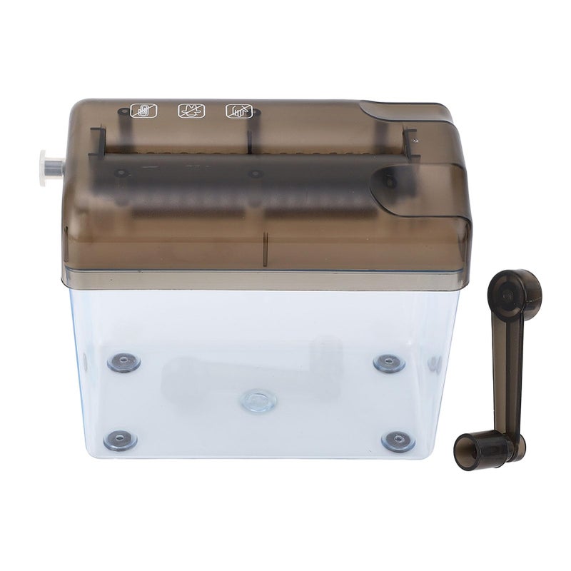 Manual Hand Shredder Portable Paper Cutter with 4 Non Slip Foams for Office Home Use - Image 2