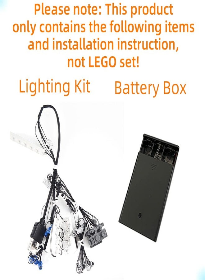 GEAMENT Upgraded Version LED Light kit for Technic Bugatti Chiron - Compatible with Lego 42083 Race Car Building Model (Model Set Not Included) - Image 3