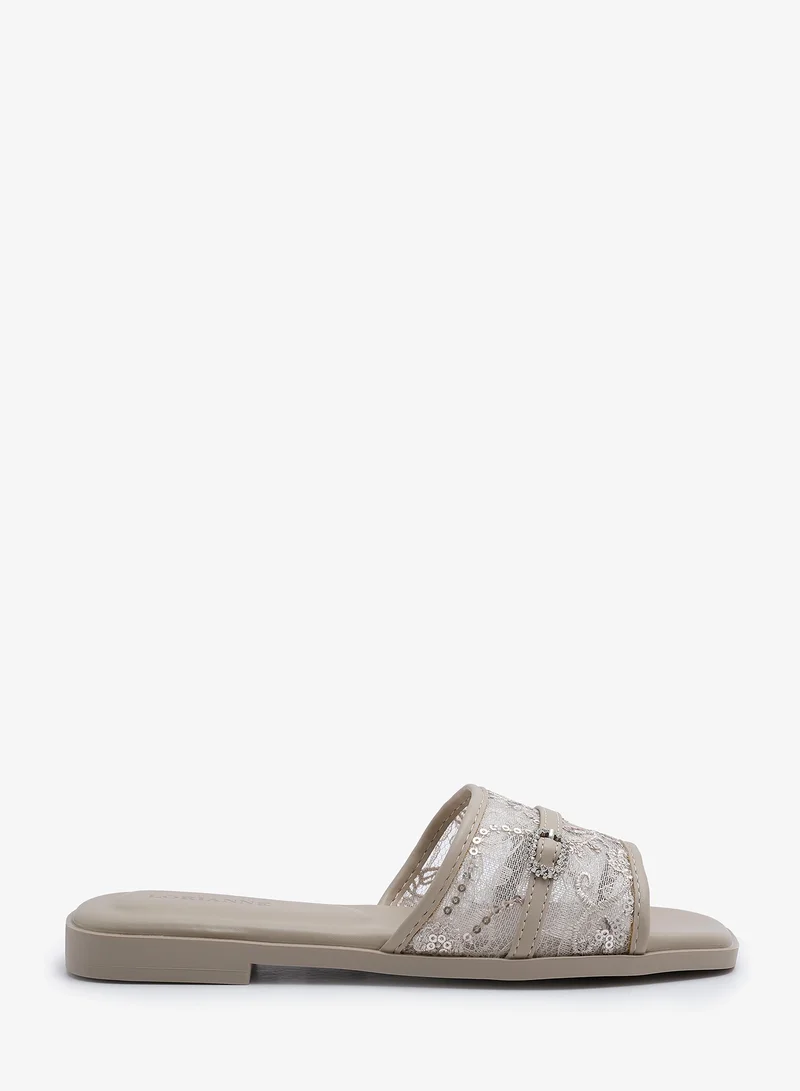 Lorianne Ann Mariya - Slide sandals