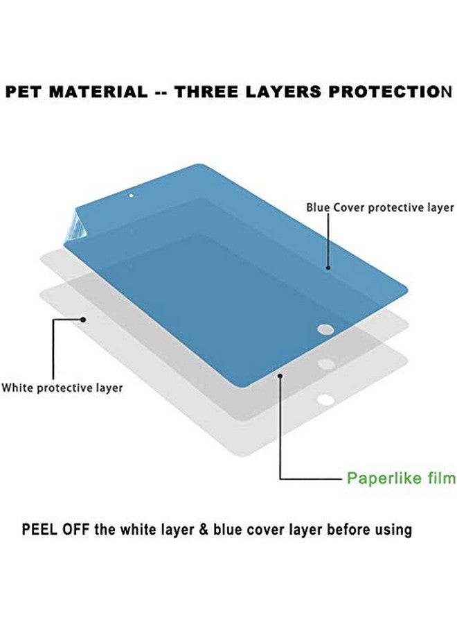 OJOS Glass Matte Screen Protector Film Compatible With Ipad 9.7 Inch 2017/2018 6Th Generation Paper-Like, Anti-Glare Paper Texture Drawing (Matte Clear) - Image 2