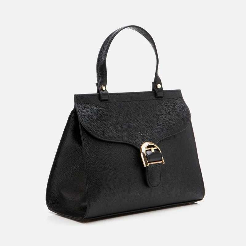 Hotiç 03CAH296570A100 GENUINE Leather Black Women's Bag