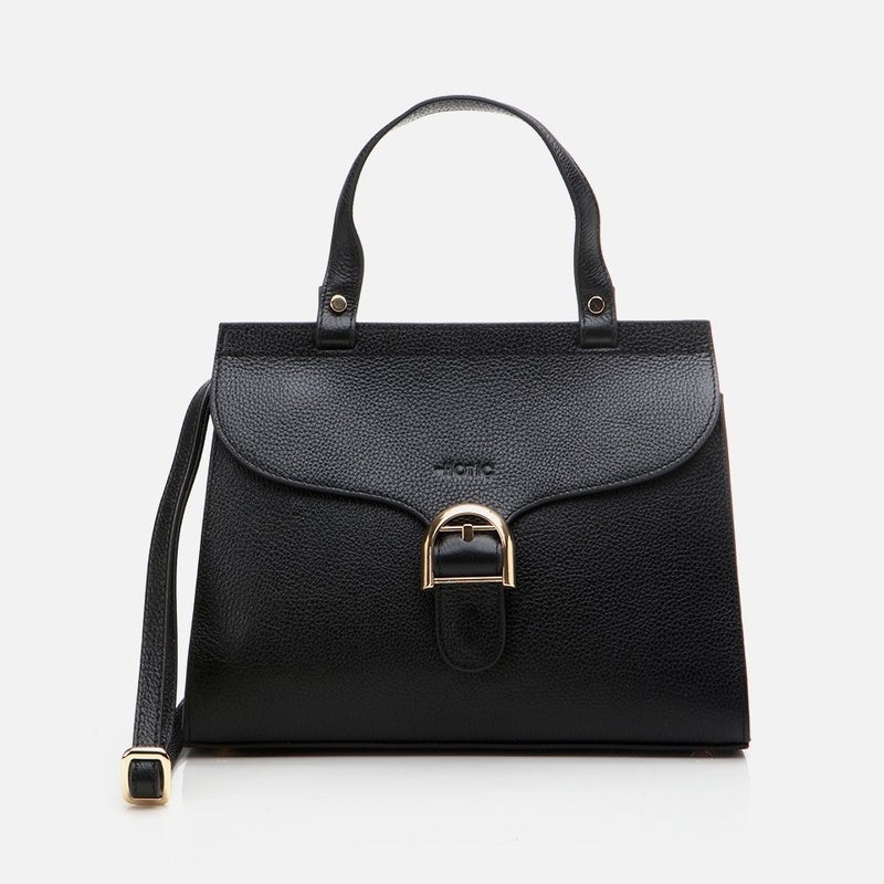 Hotiç 03CAH296570A100 GENUINE Leather Black Women's Bag  - Image 1