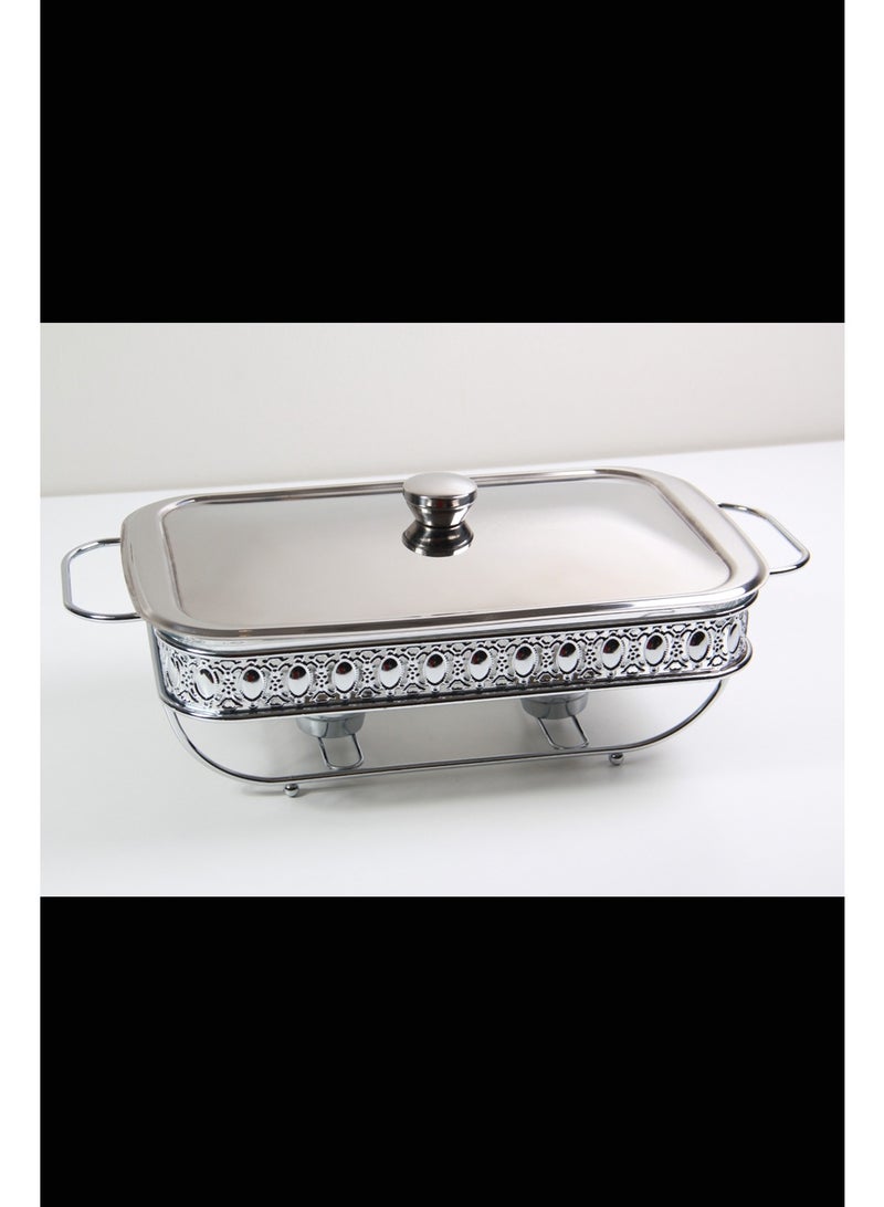 Food warmer with lid and handles - Image 2
