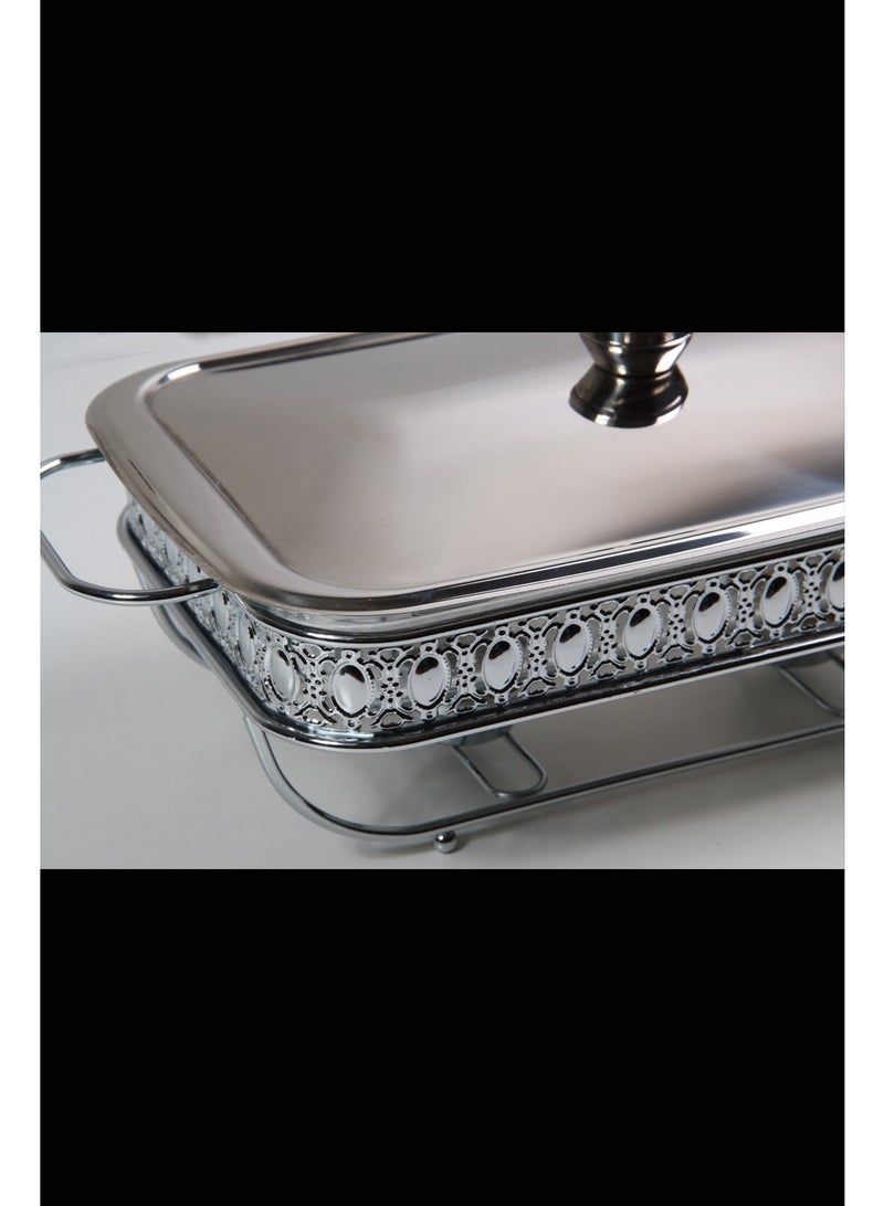 Food warmer with lid and handles - Image 5