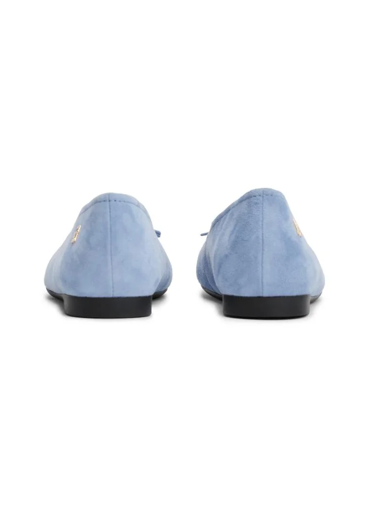 TOMMY HILFIGER Toe Cap Suede Ballerina