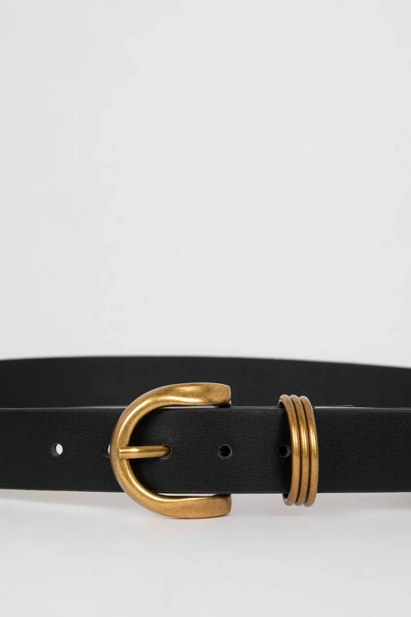 Defacto  Woman Faux Leather Jean Belt for Women | Best Price UAE