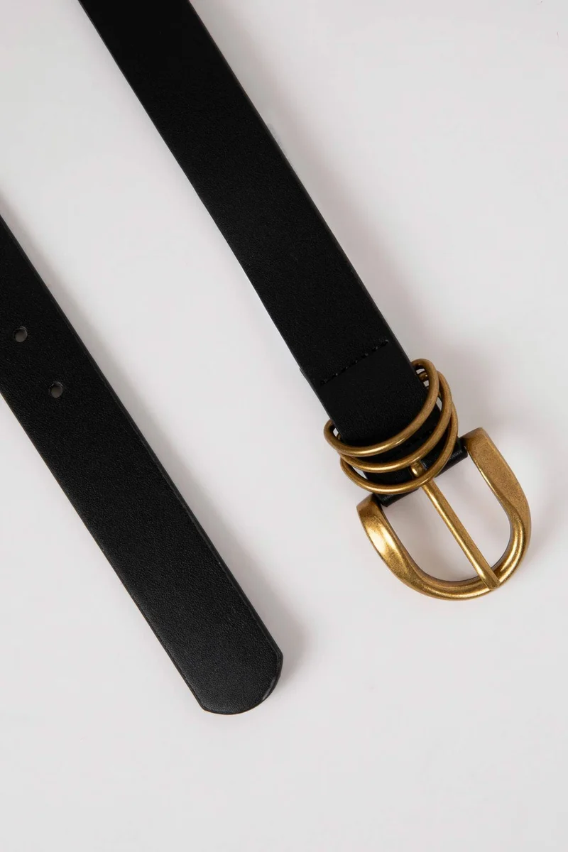 Defacto  Woman Faux Leather Jean Belt for Women | Best Price UAE