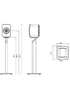 Kef S1 floorstand (cobalt blue)  - Image 4