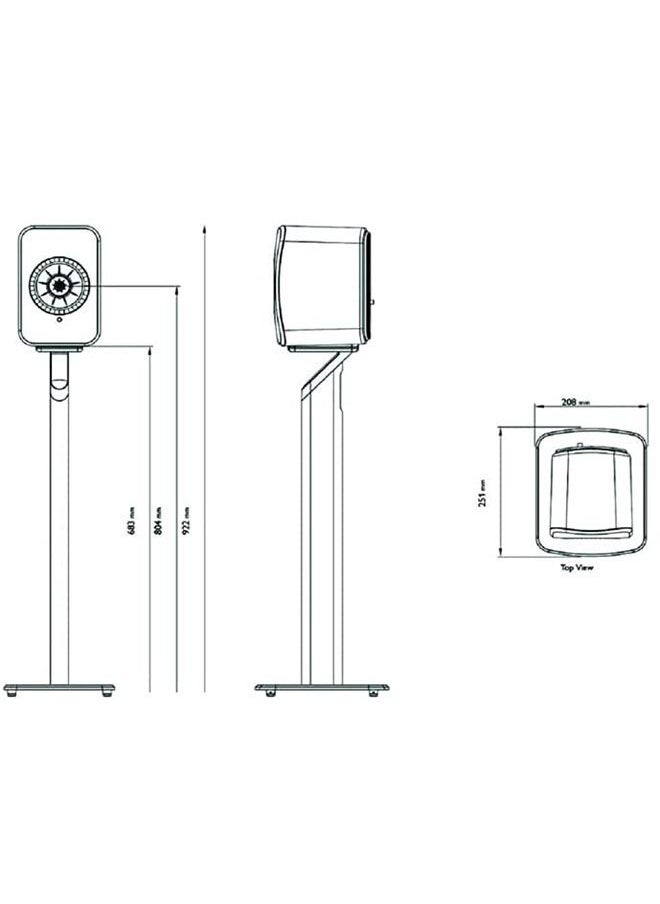Kef - S1 floorstand (cobalt blue) - Image 1