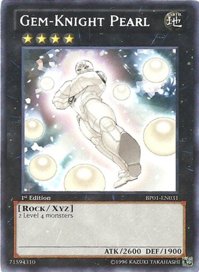 YU-GI-OH! - Gem-Knight Pearl (BP01-EN031) - Battle Pack: Epic Dawn - 1st Edition - Rare