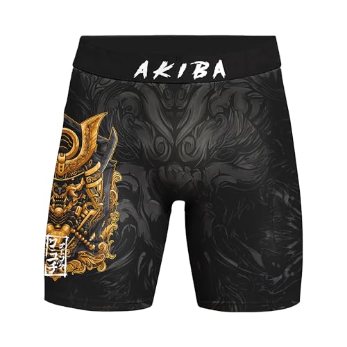 AKIBA Mens Sport Performance Compression Short (36) Black - Image 2