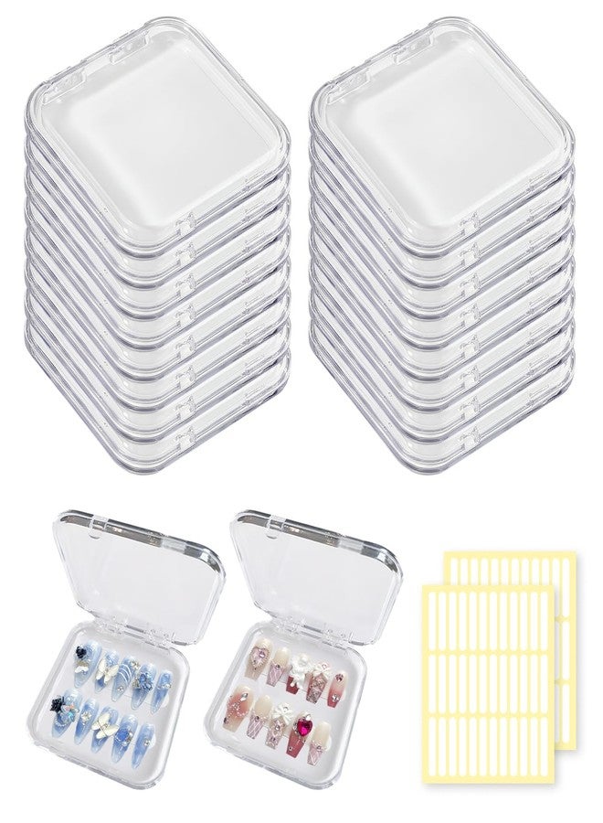 Gaahkai 16PCS Press on Nail Boxes, Nail Cases for Press Ons with Adhesive Double Sided Tape - Image 1