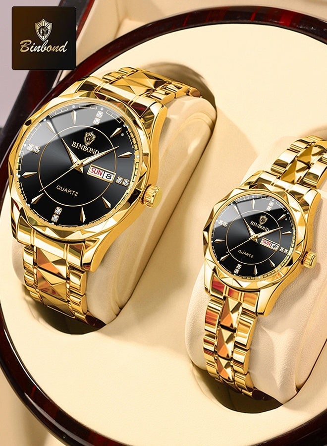 BINBOND Ladies Quartz Watches Top Brand Luxury Fashion Business Waterproof Week Date Clock Sport Womens Wristwatch - Image 1