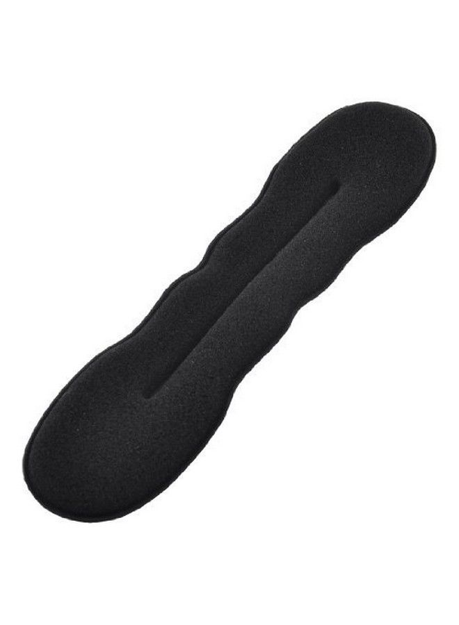 OUT OF BOX 6.6Magic Sponge Flexible Hair Ponytail Bun Holder Pure Black - Image 1