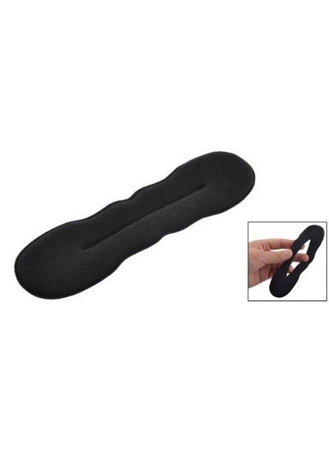 OUT OF BOX 6.6Magic Sponge Flexible Hair Ponytail Bun Holder Pure Black - Image 3