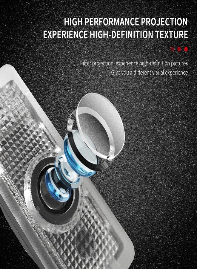 TFSOTLY 2 Pcs Non-Fading Car Door LED Logo Projector Welcome Lamp Door Light Puddle Lights Kit Compatible with Accessories CLA45 CLA250 E200 E400 C200 Coupe CLS45 CLS300 CLS350 CLS400 (C/E Coupe/CLA/CLS) - Image 5