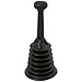 Plumb Craft Plumb Craft 11 1/2" Universal Powerful Mini Home Plunger, Black (1 Pack)  - Image 2
