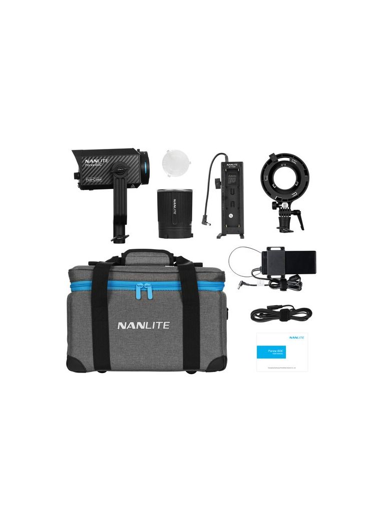 نانليت Nanlite Forza 60C RGBLAC LED Spot Monolight Kit - Image 3