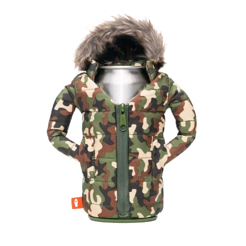 Puffin - The Pahka Beverage Parka  Insulated Skinny Can Cooler  Camo - Image 1