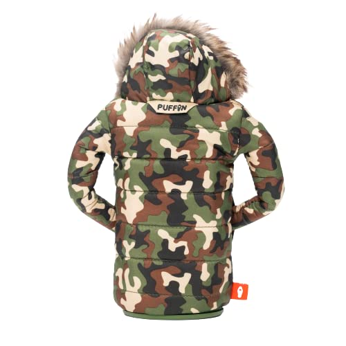 Puffin - The Pahka Beverage Parka  Insulated Skinny Can Cooler  Camo - Image 4