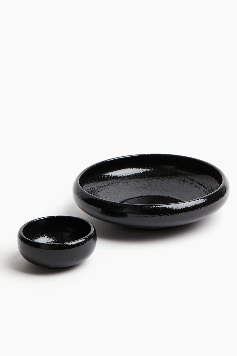 اتش اند ام سلطانية كبيرة من الفخار