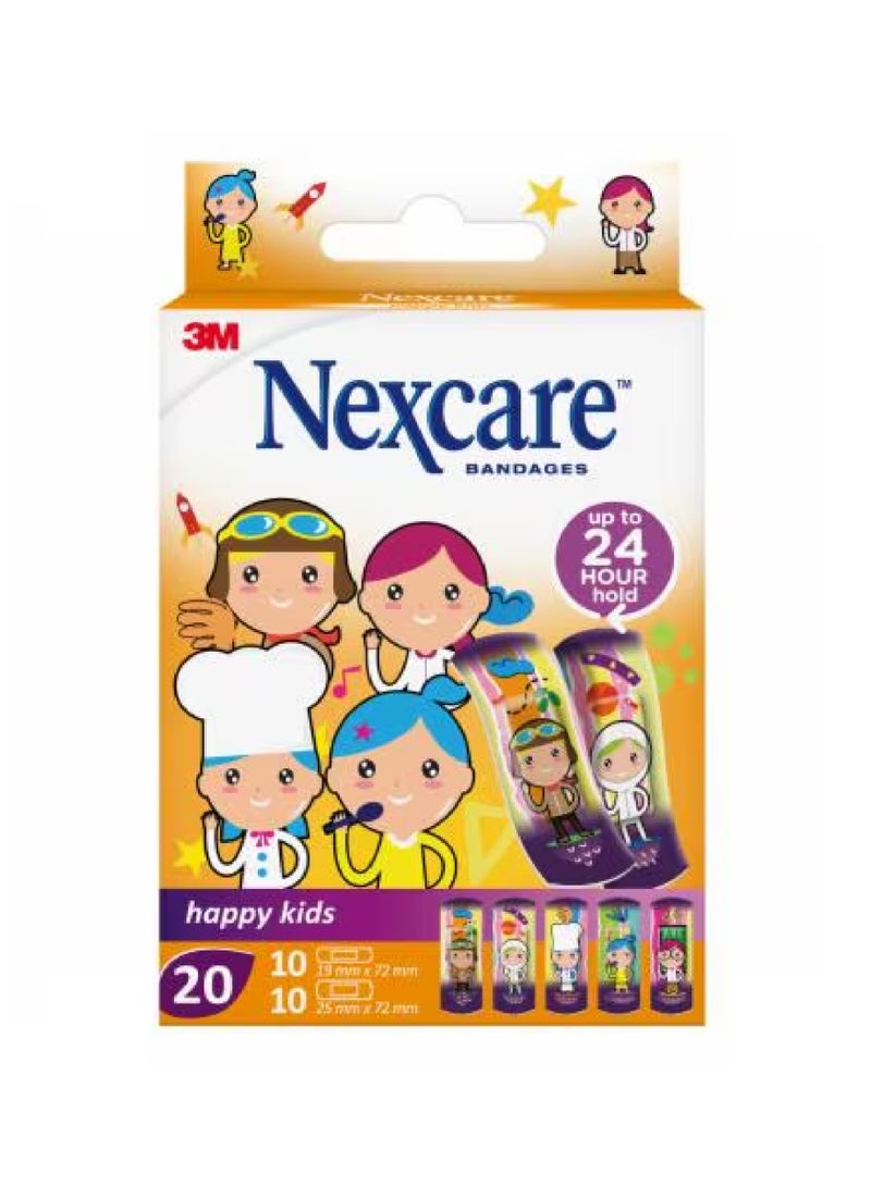 3M Nexcare  Happy Kids 20 Bandages