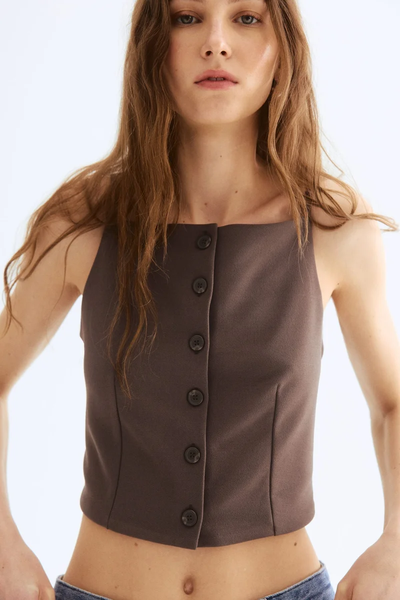H&M Jersey waistcoat