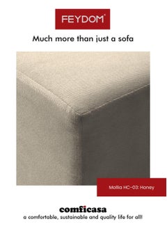 COMFICASA FEYDOM BonBon A2BC Single sofa bed : Mollia Honey  - Image 2