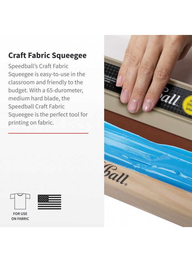 Speedball Craft Fabric Squeegee, 9-Inch for Silk Screen Printing - Image 2