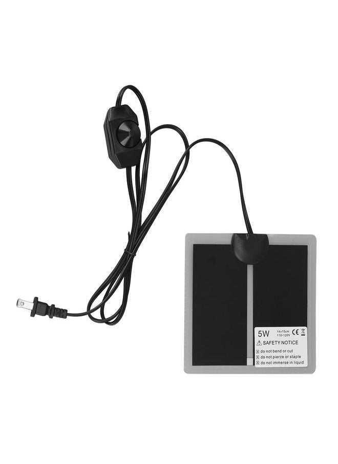 Thoraya Reptile Terrarium Heat Pad Rapid Heating 110 to Waterproof Adjustable Temperature Reliable for Home Living Room Office  - Image 1