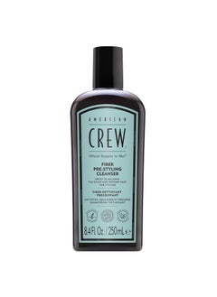 AMERICAN CREW Mens PreStyler Fiber Shampoo for Damaged  Fine Hair Strengthening Shampoo Adds Thickness  Shine Vegan 84 fl oz