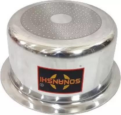 Sonanshi Sonanshi Aluminium Induction Base Cooktop Bhagona Multi-Purpose Food Grade with LID (4 Litre)  - Image 2